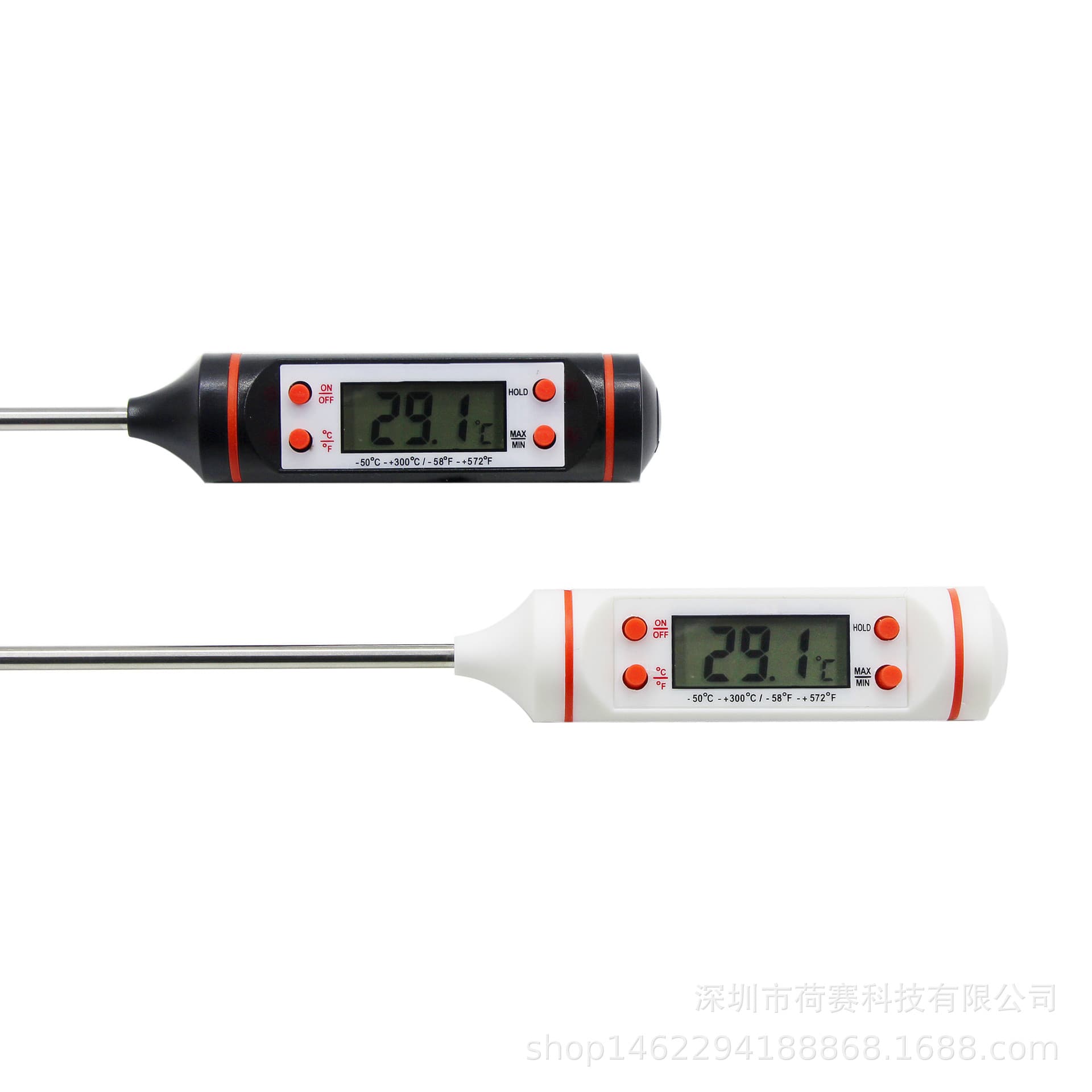 Home Use Thermometer Hygrometer Temperature Humidity Meter Indoor Outdoor Digital Lcd Display High Precision