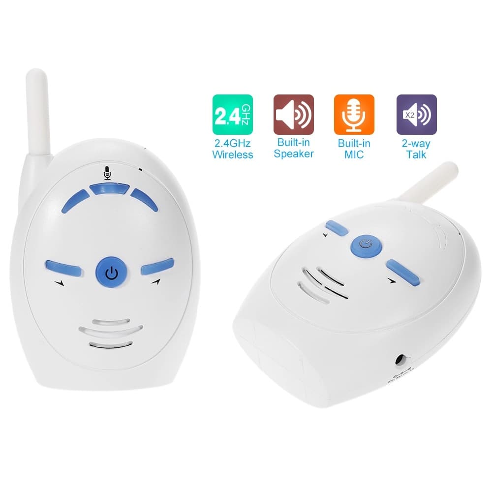 V20 Wireless Voice Baby Monitor for Home Use, Sound Monitoring for Elderly and Children, Supports Dry Battery