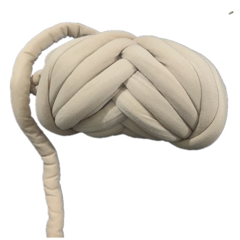 Thick Yarn Blanket Cross-Border OHHIO Filled Cotton DIY Hand-Knitted Blanket Yarn Machine Washable Super Thick Fabric Strip Yarn