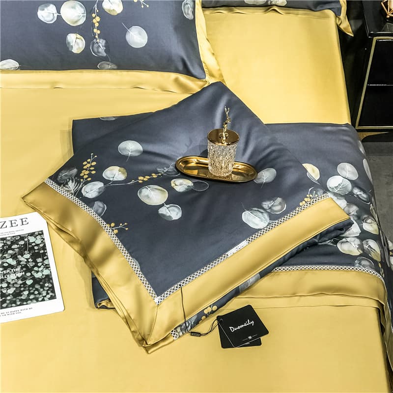 Summer 80s Lyocell Export Air Conditioning Quilt, Summer Cool Quilt 4-Piece Set, Washable, Ice Silk Smooth Thin Blanket