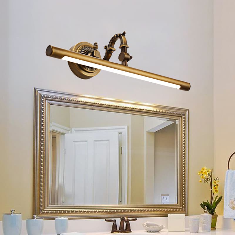 Wholesale cross-border best-selling minimalist LED mirror lights, bathroom cabinet lamps, and makeup table mirror lights.
