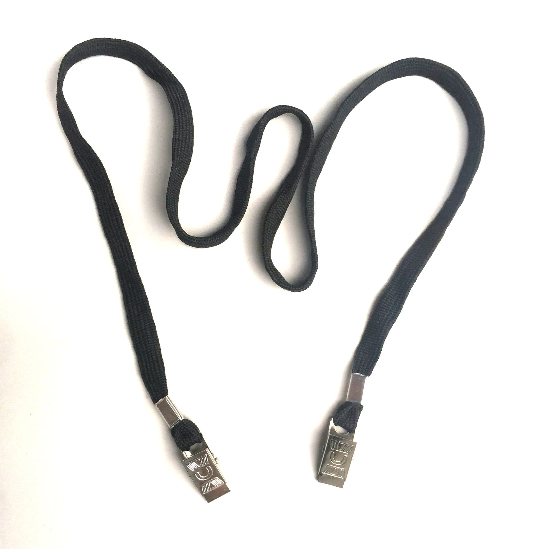Direct from Manufacturer Mask Lanyards with Dual Metal Clips, Windproof Straps, Anti-Loss Cords, and Various Colored Napkin Lanyards