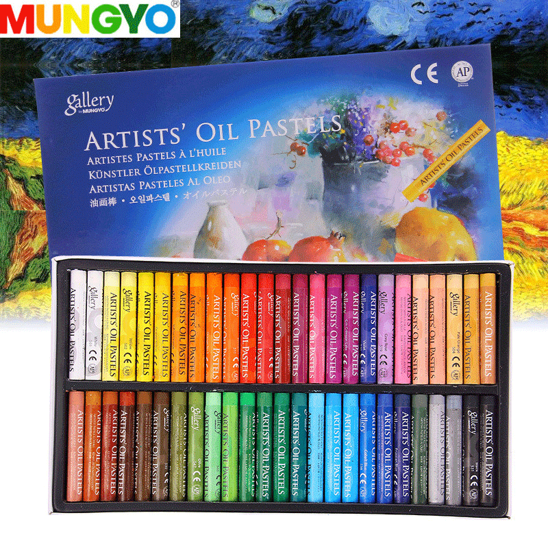 48-Color Soft Water-Washable Oil Pastels Crayons 12-Color Box Children's Artistic Graffiti Painting Brushes