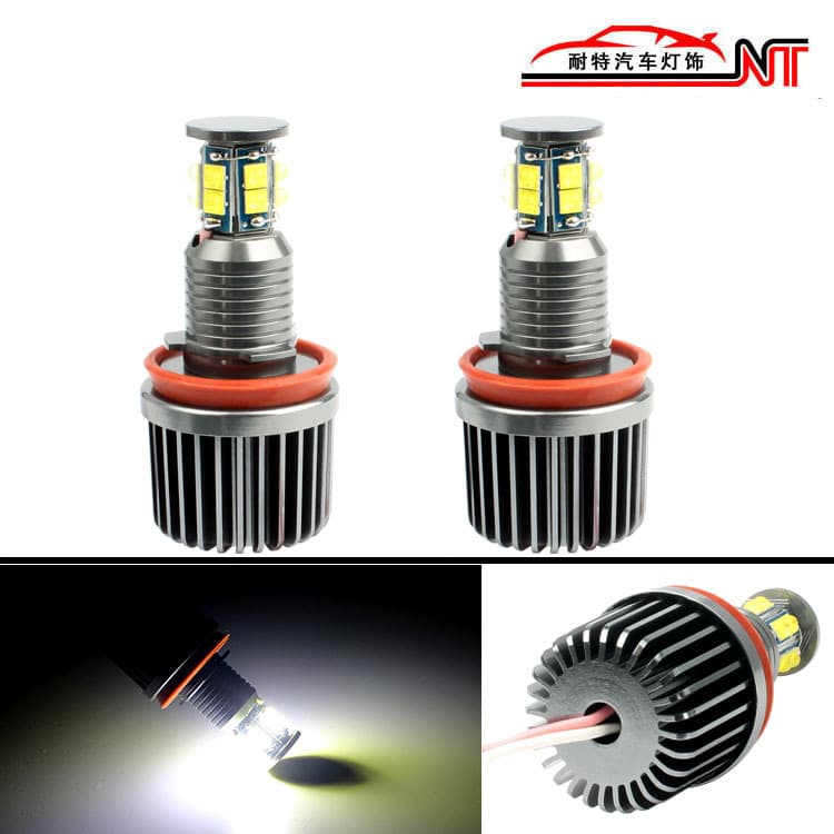 Compatible with BMW Angel Eyes 3/5/7 Series E92 E82 E93 H8 120W 6-Sided BMW Angel Eyes