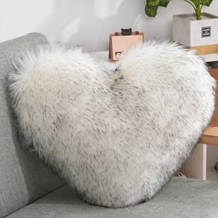 Modern Minimalist Long Hair Plush Throw Pillow Faux Wool Cushion Living Room Sofa Bed Head Fluffy Pillow Back Cushion Customized