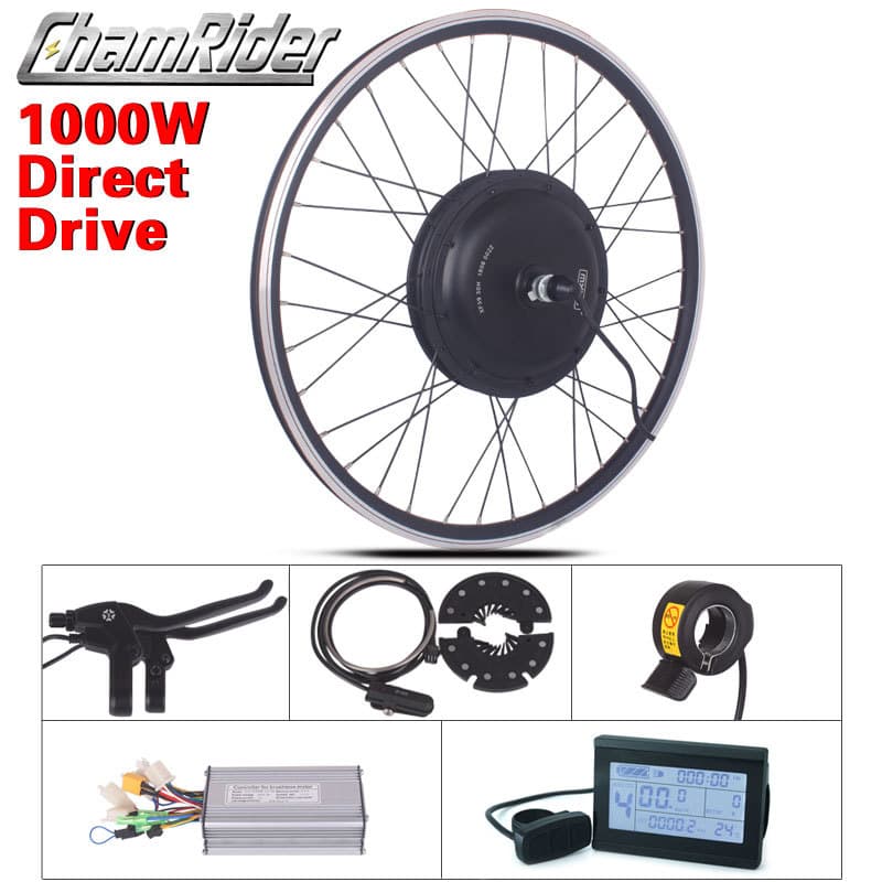 1000W MXUS Motor Ebike Kit Mountain Bike Conversion Parts