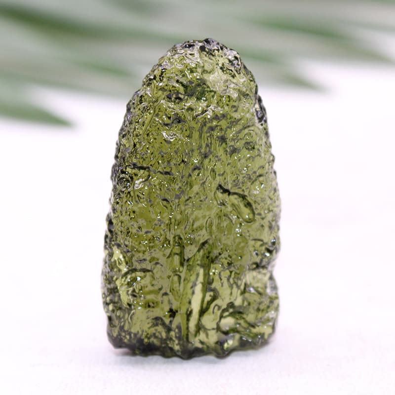 Natural Moldavite Green Tektite Specimen Stone Ore