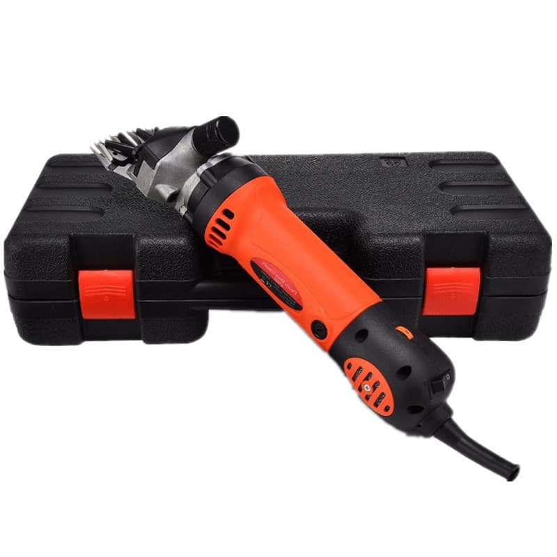 High-Power Electric Wool Shears Adjustable Speed Electric Clipper Wool Shearing Machine Blade Animal Husbandry Wool Shearing Machine 690W