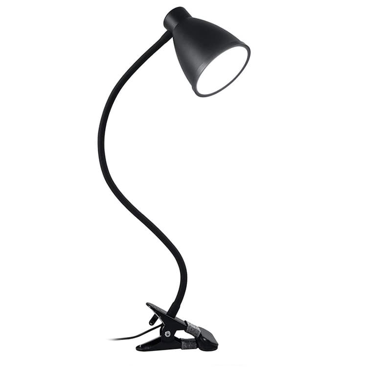Eye-Protection LED Clip-On Lamp USB Desk Lamp Reading Study Fill Light Large Cylinder for Living Room Bedroom