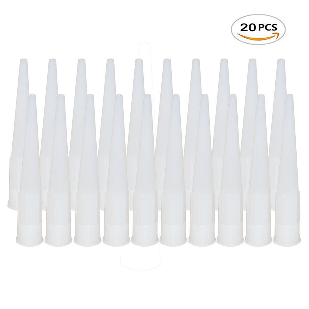 Caulk nozzle plastic glass caulking gun tip nozzle for gap filling and seam beautification