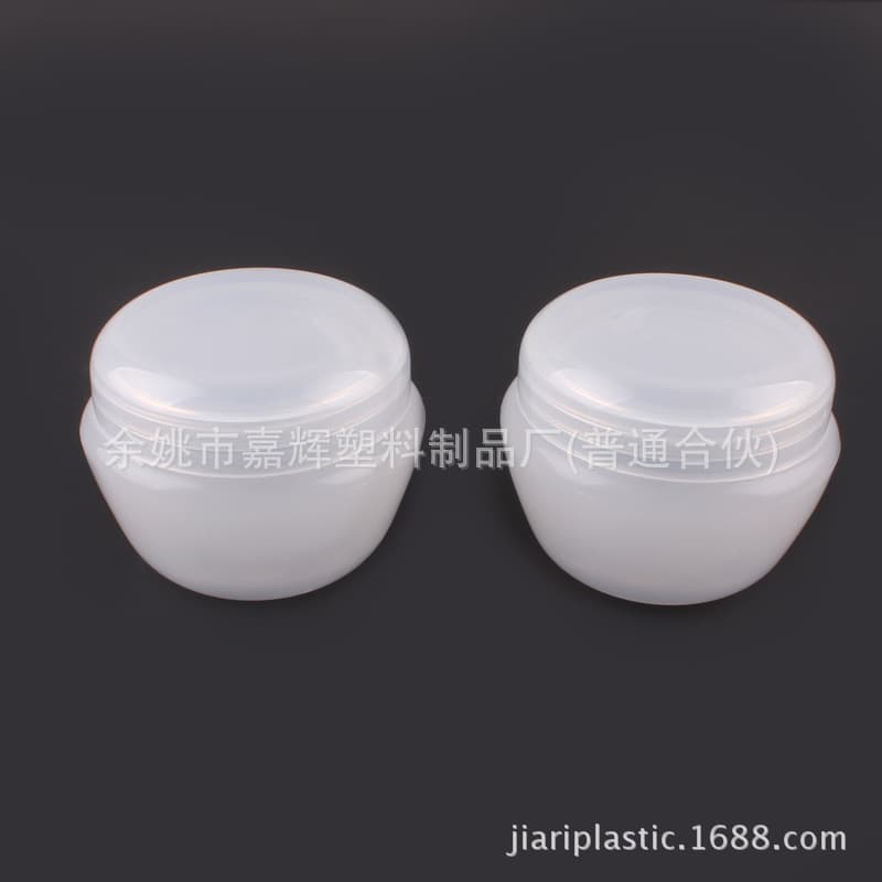 Factory Wholesale 20g 20ml Mushroom Jar Cream Jar Refill Face Cream Container Cosmetic Packaging with Inner Lid