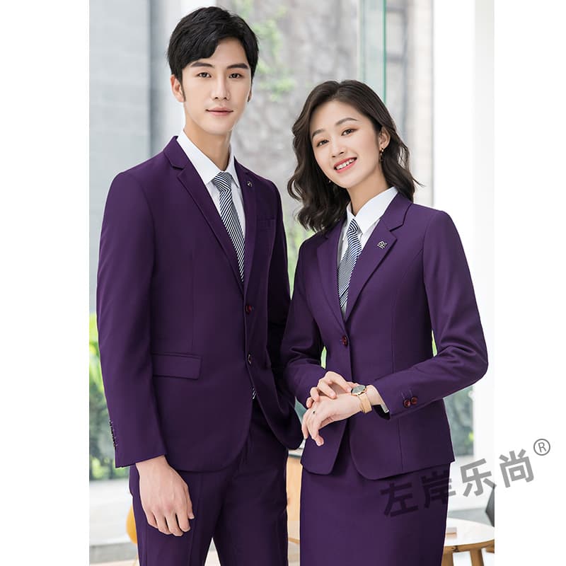8 colors, unisex business slim-fit men's suit, men's suit set, purple suit pants.