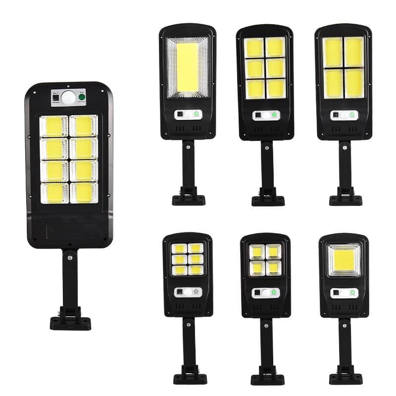 Outdoor solar street light, sensor-activated courtyard wall light, smart outdoor fence lighting, street vendor night market light