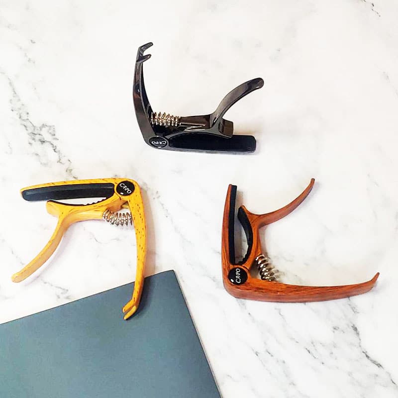 Folk guitar capo metal electric guitar capo ukulele accessories unisex tuner clip