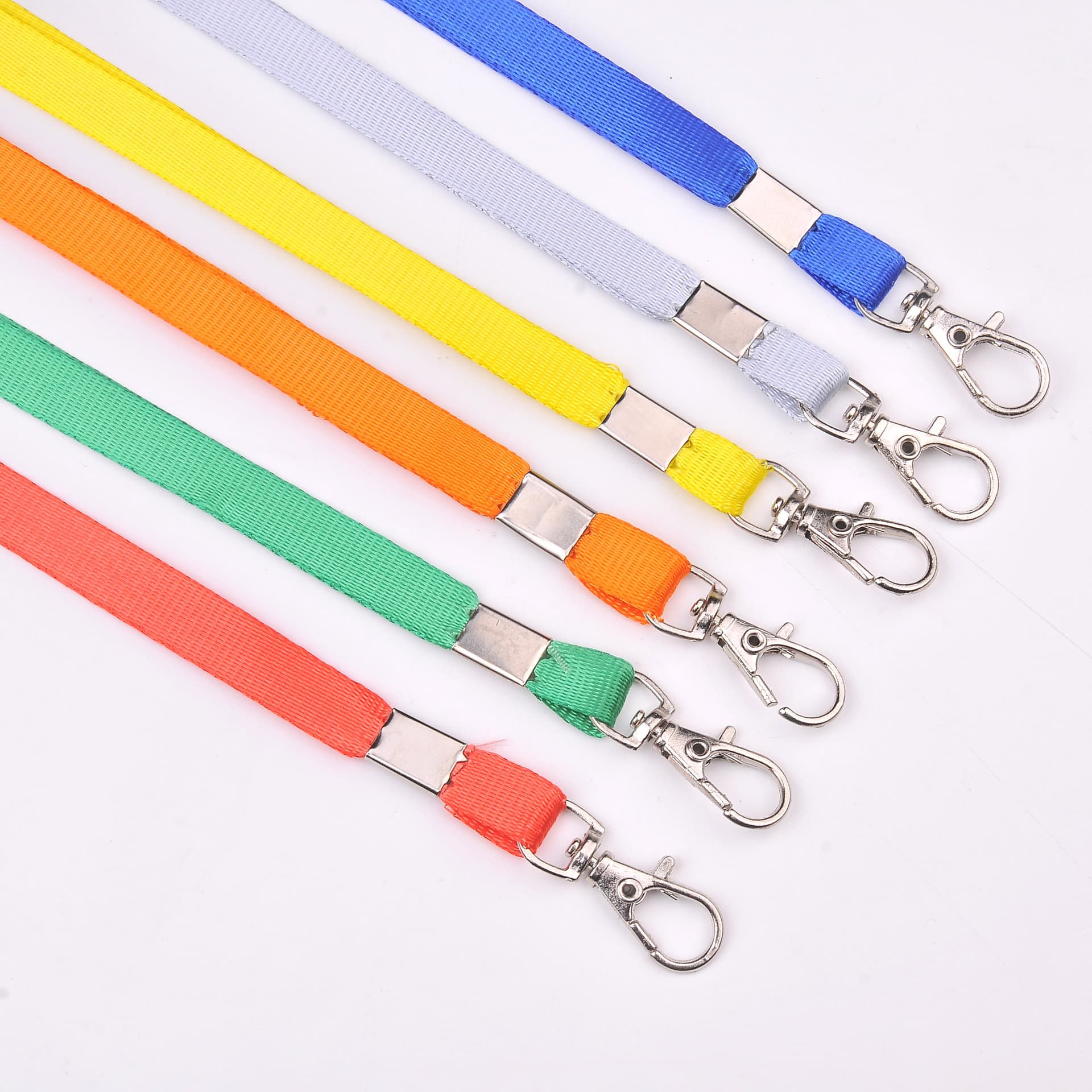 1.0 ID Badge Lanyard, Work Badge Lanyard, Lobster Clip Lanyard, Exhibition Lanyard with Metal Hook, Work Card Lanyard