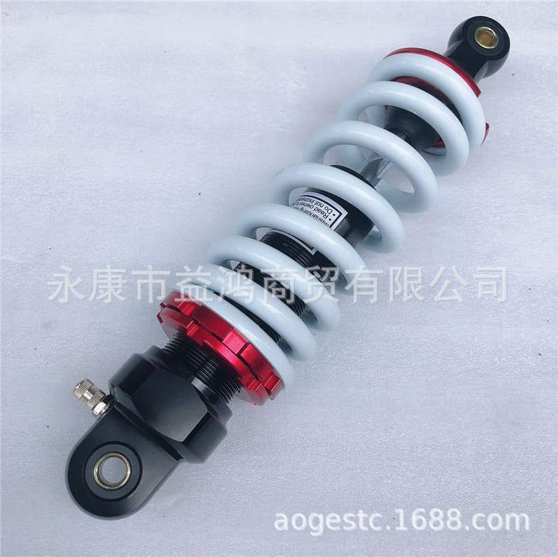 ATV Off-Road Beach Motorcycle Rear Shock Absorber Modification Accessories Built-in Airbag Bold Aluminum Shock Absorber 290mm