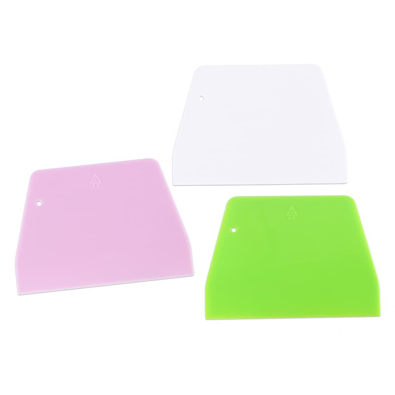 Baking Tool Plastic Dough Scraper Cake Scraper Cream Spatula Noodle Cutter Rice Noodle Roll Scraper