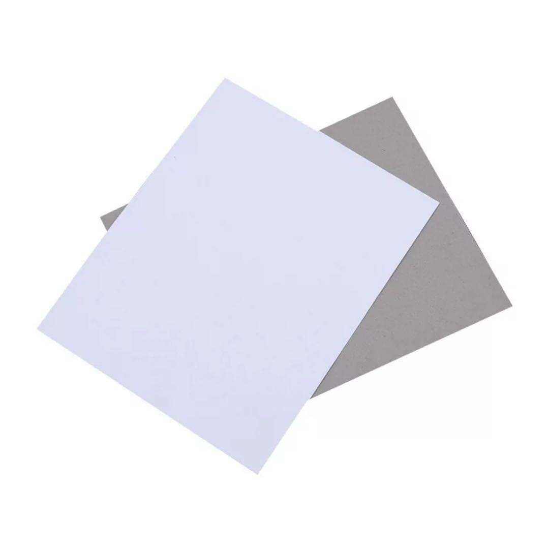 250g-400g Single-Sided White, White Card, Double-Sided White, Grey Board Paper, Cardboard for Packing Clothes, Socks, Scarves