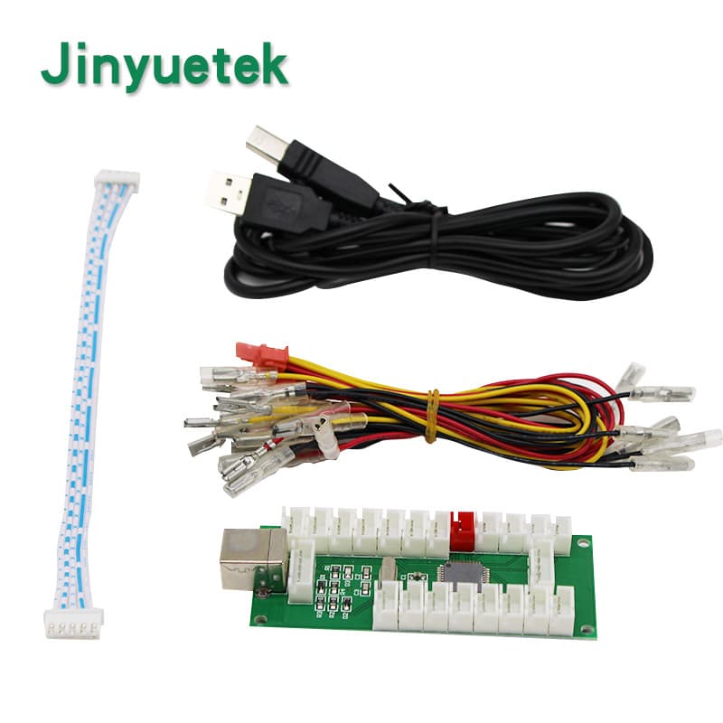 USB PC Joystick Chip DIY Arcade Game Joystick Single Player Controller PC/PS3 Game Console Control Chip