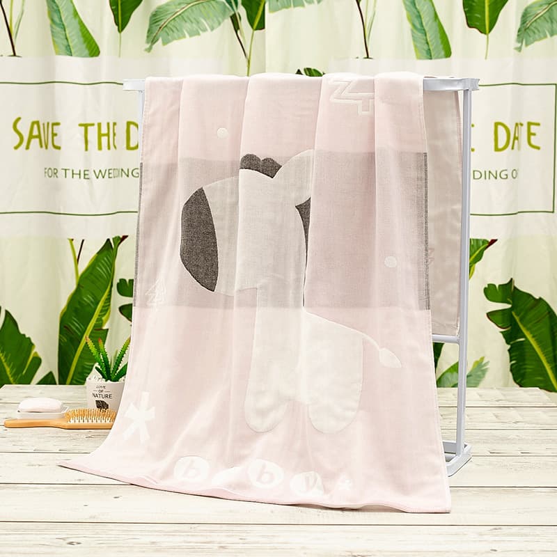 Aier Factory Direct Sale Bath Towel Pure Cotton Gauze Adult Absorbent A-Class Soft Home Textiles Wholesale