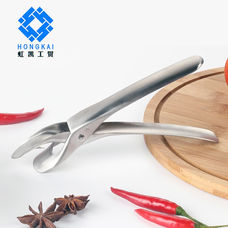 New Kitchen Tool 304 Stainless Steel Heat-resistant Bowl Clip Multi-functional Dish Clip Plate Lifter Anti-scald Clip Wholesale
