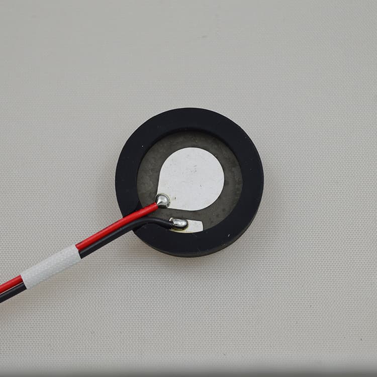 Dongguan atomization sheet manufacturer specializes in producing 20MM humidifier atomization sheets, 1.7M high-frequency glass glaze atomization sheets
