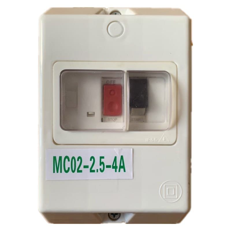 Waterproof Motor Protection Switch MC02 Series, Motor Protection Circuit Breaker, Motor Protector for Export Only