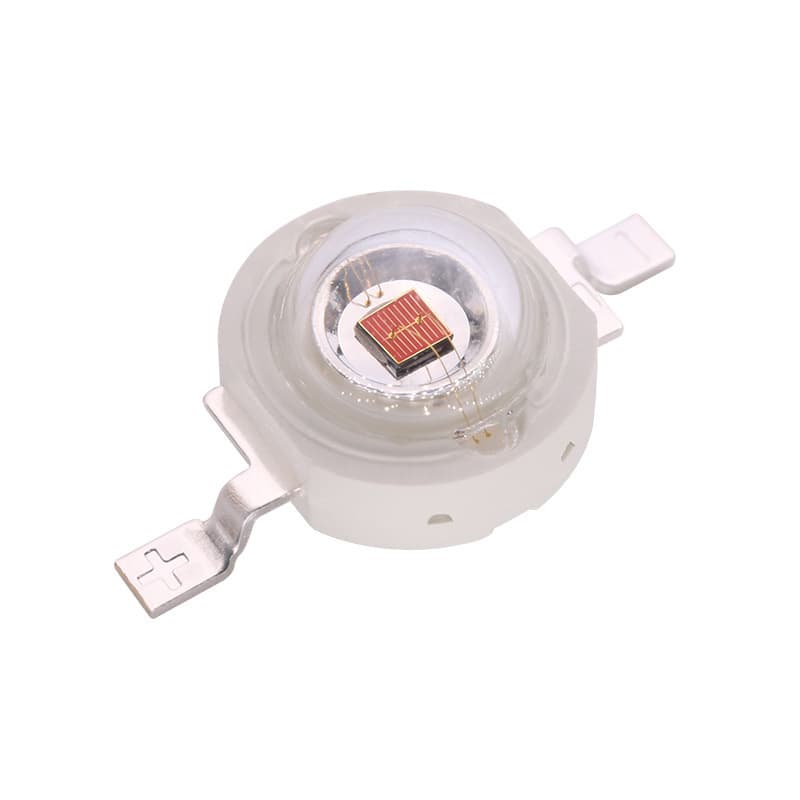 1W High-Power Red LED Emitting Diode 620-625NM Super Bright Imitating Lumen