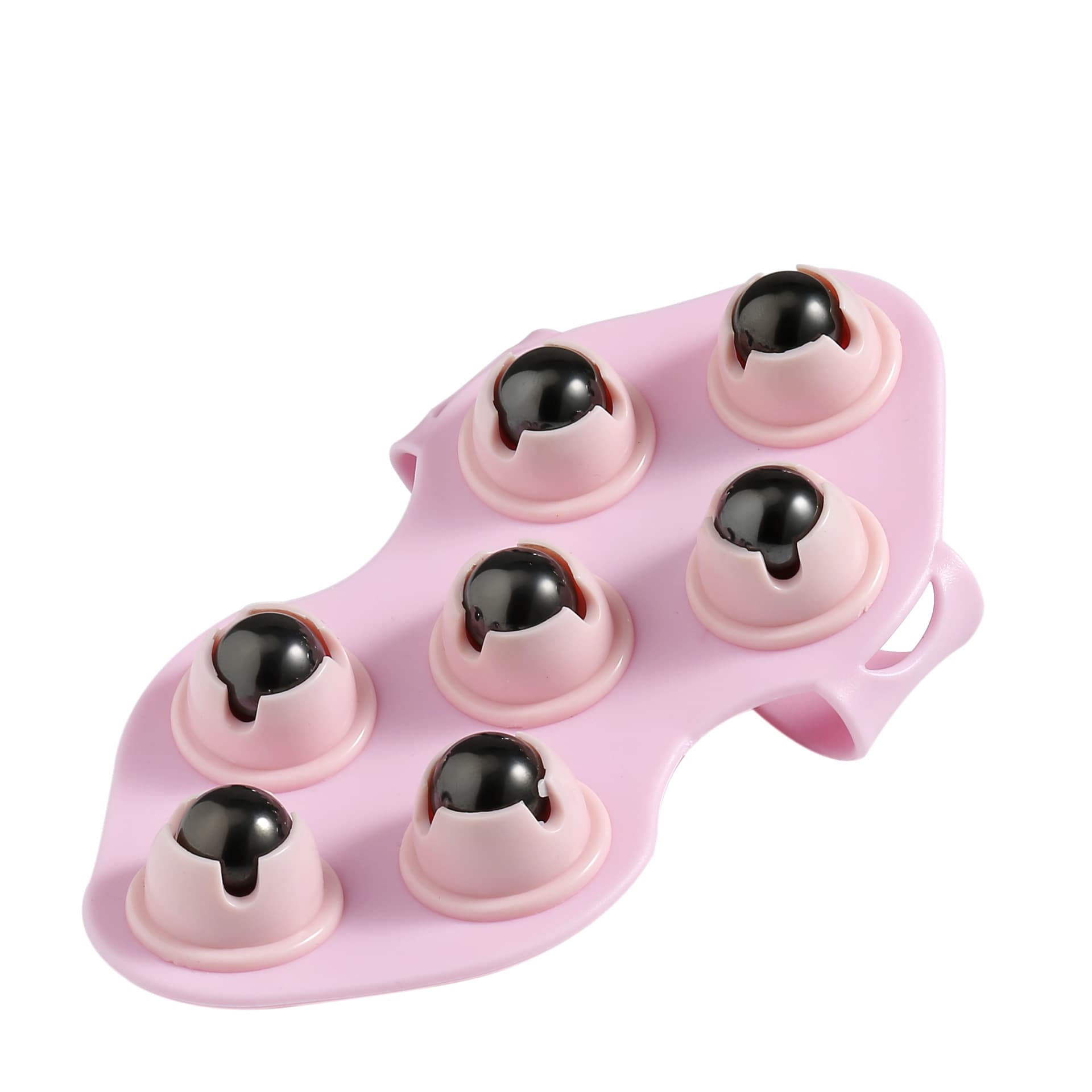 Seven Dragon Balls Massager with Magnetic Steel Roller Balls for Legs, Arms, and Full Body Meridian Brush