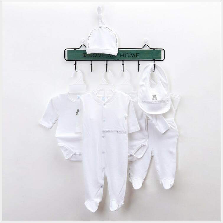 Exported 6-piece or multi-piece pure cotton baby bodysuit/romper for infants and toddlers
