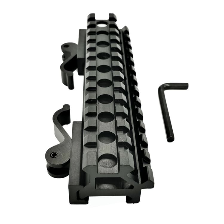 45 Degree Dual Rail Mount 13-Slot Scope Rail Bracket Universal for Jinming Gel Blasters