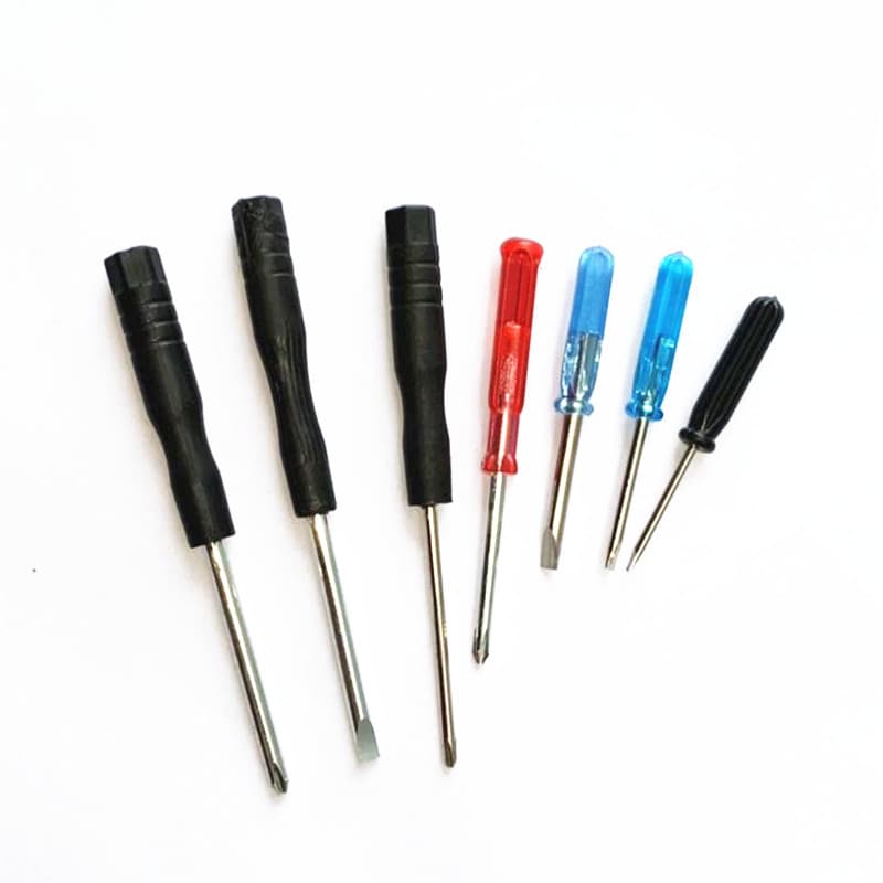 1.5 mini 1.2 one-word 3.0 small screwdriver 2.0 screwdriver 0.8 needle five-star hexagonal 2.5 small screwdriver
