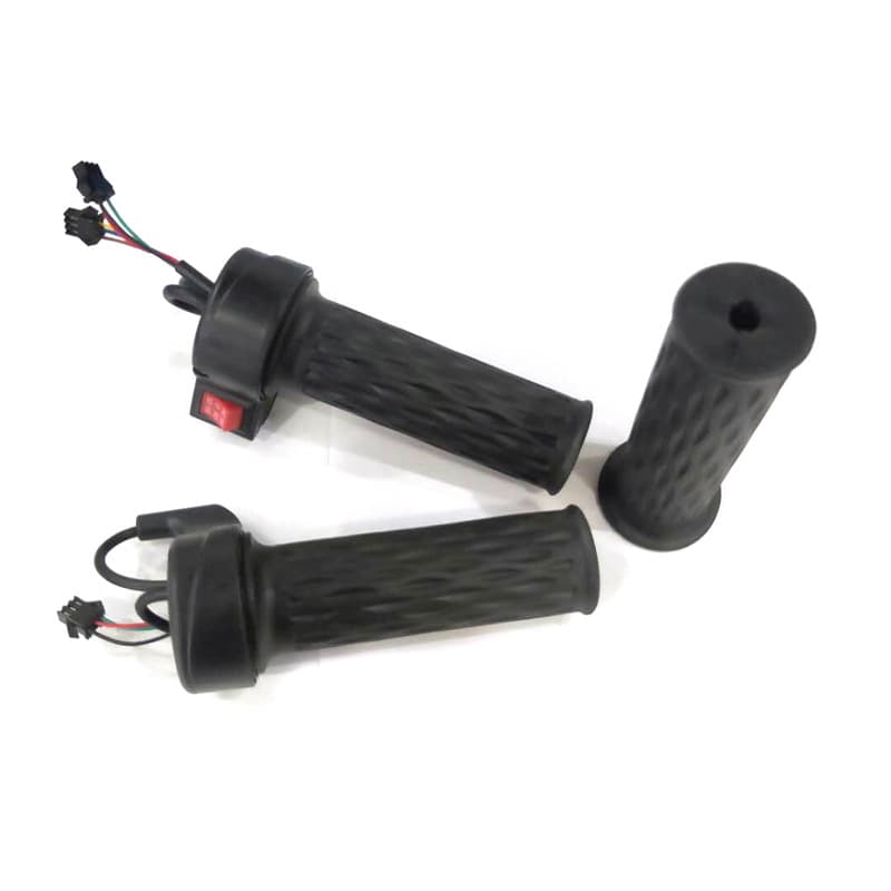 Electric Vehicle Twisted Six-Wire Throttle Grip, High-Mid-Low Speed Throttle Handle, Accelerator Grip