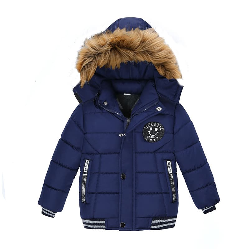 Boys' Cotton Jacket 2023 New Style Cotton Jacket M718, Export Children's Cotton Coat