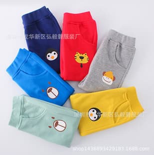 Boys Autumn Pants 2024 New Children's Thin Autumn Trousers Fall Long Pants Casual Pants for Boys