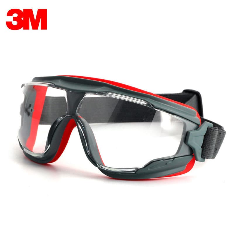 3M GA501 transparent goggles, dust, wind, sand, and fog resistant labor protection grinding, splash-proof riding and laboratory glasses