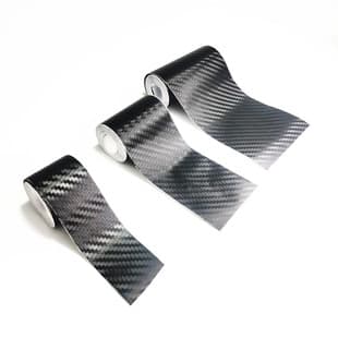 Car Body Carbon Fiber Sticker 3D Stereoscopic Car Decal TPU Color Change Film 2026 TPU Carbon Fiber Sticker