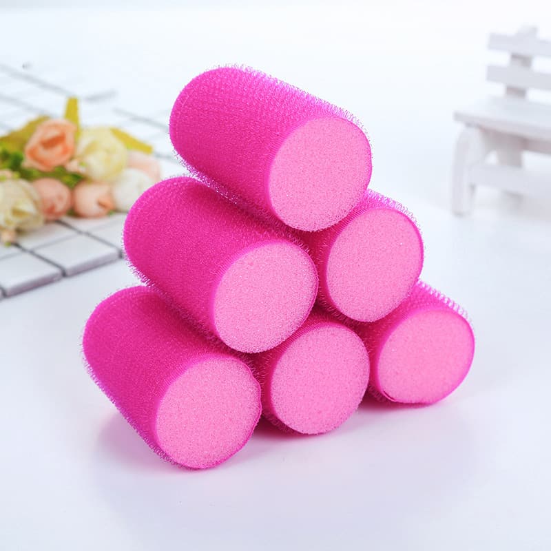 New Foam Core Hair Curler Pear Head Curling Iron Hair Curling Tool Hairdressing Beauty Tool Cotton Thread Curler