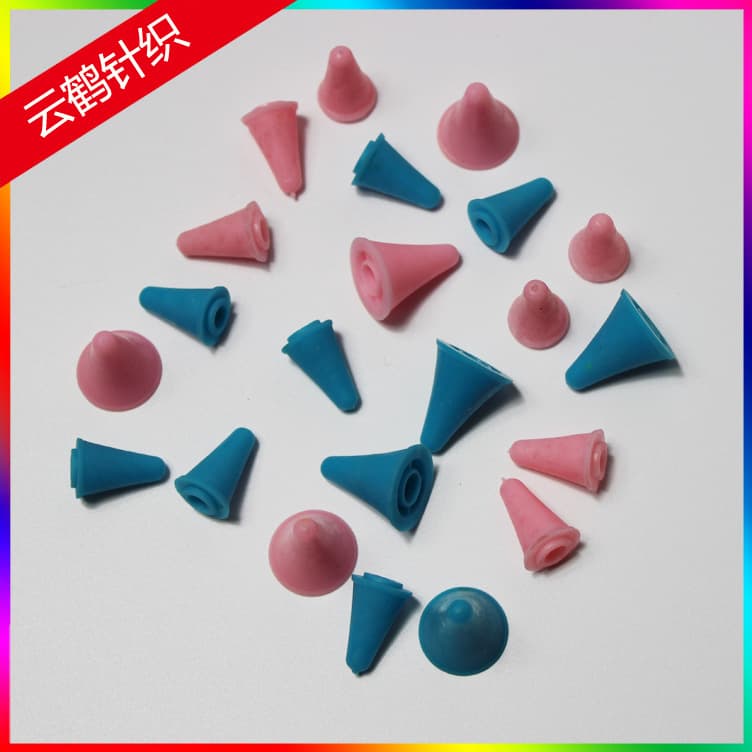 Wenzhou manufacturers wholesale rubber sweater needle plugs, needle caps, foreign trade DIY sweater needle tools