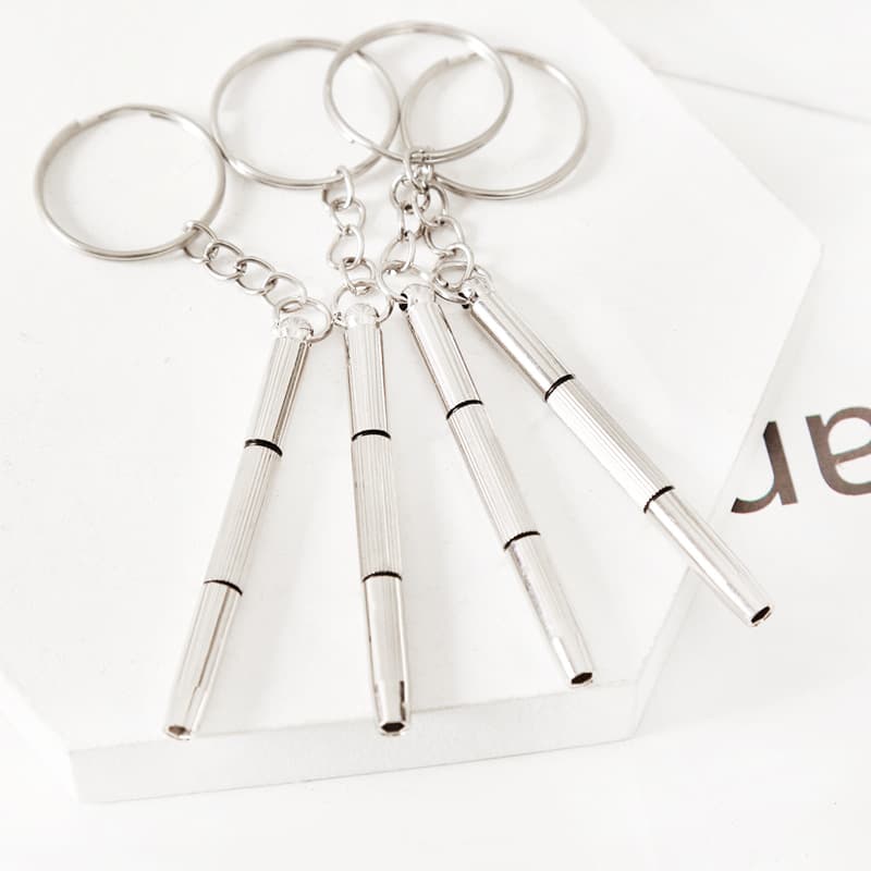 Eyeglass Screwdriver Portable Multi-Function Small Screwdriver for Eyeglass and Watch Repair Cross Flat Head Screwdriver