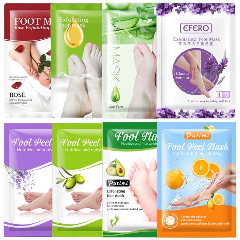 efero Foot Mask - Multiple Variants: Peeling, Dead Skin, Callus, Keratin, Foot Patch, Foot Sleeve, Pedicure, Foot Therapy
