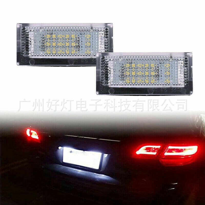Cross-border Supply, Compatible with BMW E46 4D 1998-2003 Decoding License Plate Light Assembly