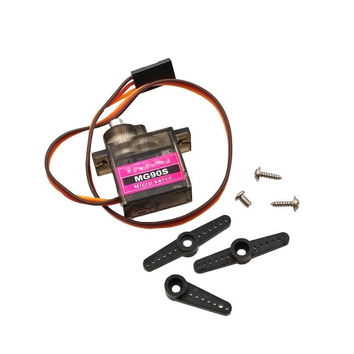 SG90 MG90S 9g Servo Fixed-Wing RC Airplane 9 Gram Servo for RC Models Compatible