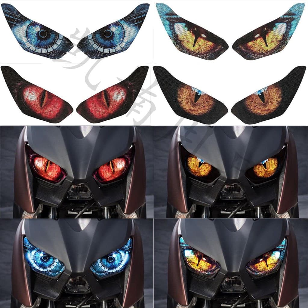 Motorcycle Modification Accessory Headlight Film Sticker for YAMAHA Decal XMAX250 300 MT09