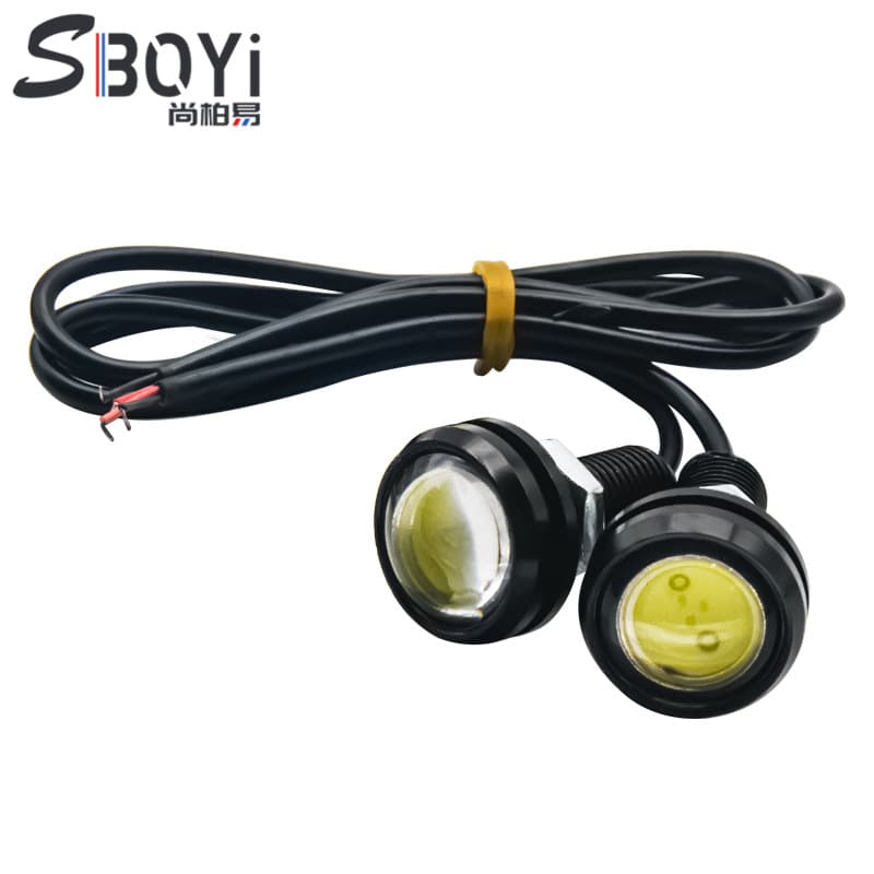 Shangbei Easy Car LED Lights 23mm Eagle Eye Thin Gangster Screw Backup Motorcycle Modification Balance Car