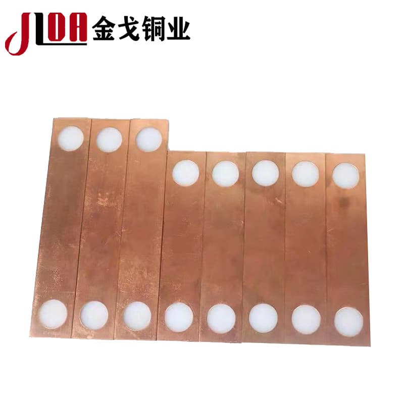 Jingge Copper Industry directly supplies grounding copper sheets, processes static electricity jumper wires, and customizes jumper copper sheets.