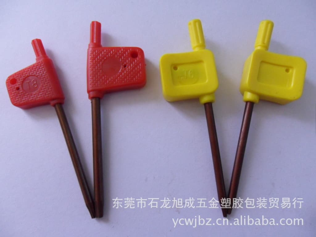 Long-Term Supply CNC Tool Torx Wrench Red Flag Wrench Yellow Flag Wrench T15 Torx Wrench
