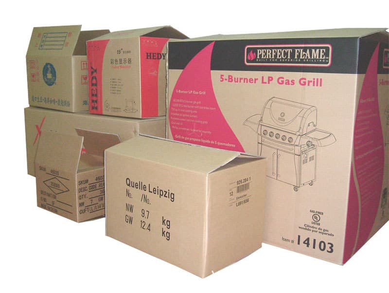 Supply K=K reinforced 160g carton, three-layer carton, packaging color box, electrical appliance packaging carton, postal carton