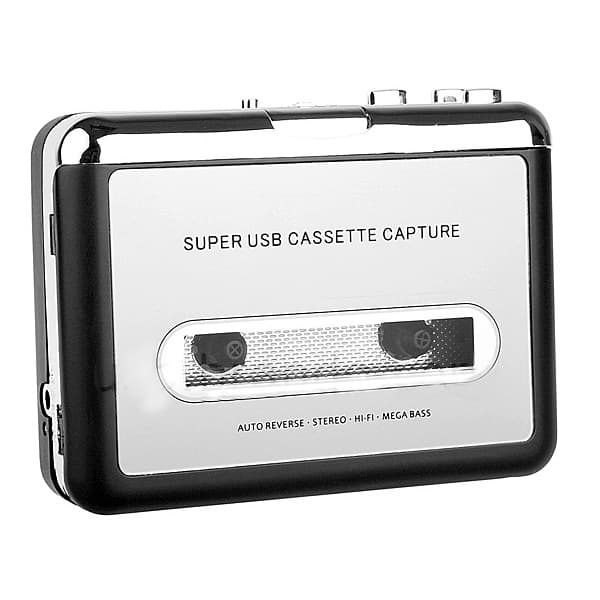 Walkman USB Cassette Player MP3 Converter Cassette Converter Tape Player Recorder Radio