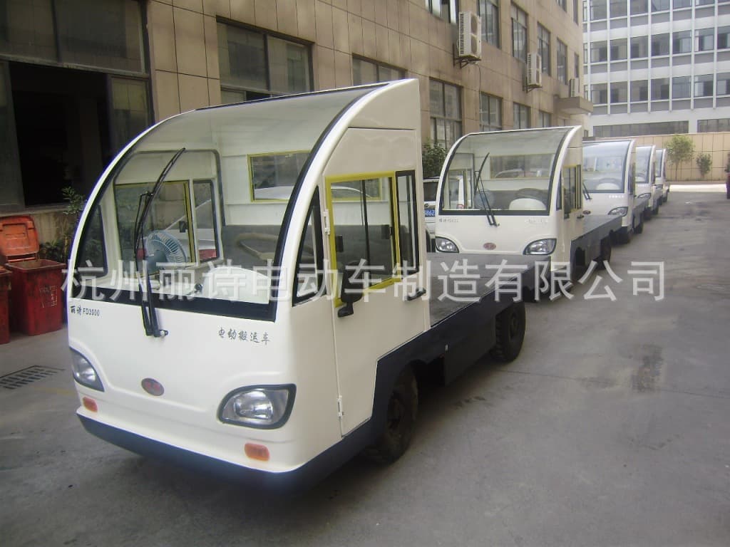 Supply 3T Old Model Cab Electric Pallet Truck - Classic, Simple, Elegant, High Quality Electric Vehicle